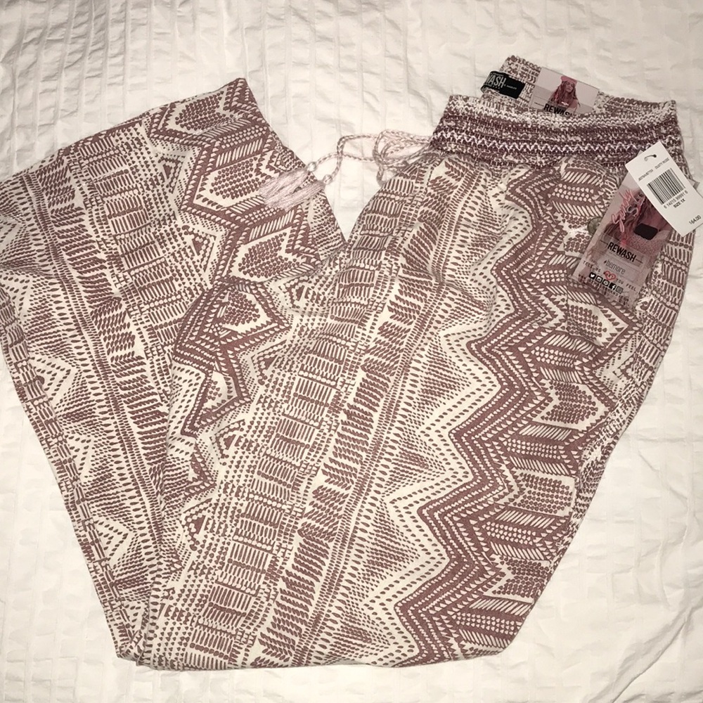 Rewash Wide Leg Pants